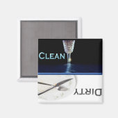 Aimant Lave-vaisselle propre et sale (Recto/Verso)