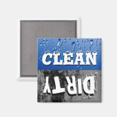 Aimant Lave-vaisselle propre et sale (Recto/Verso)