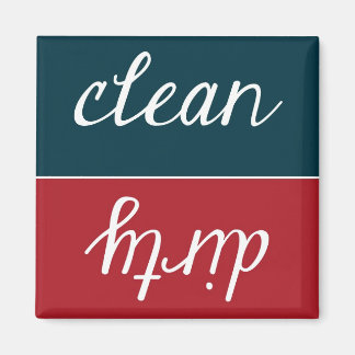 Aimant Lave-vaisselle propre ou sale