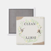 Aimant Lave-vaisselle propre/sale (Recto/Verso)