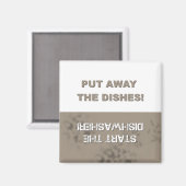 Aimant Lave-vaisselle propre/sale (Recto/Verso)