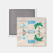 Aimant Lave-vaisselle propre/sale (Recto/Verso)