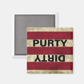 Aimant Lave-vaisselle PURTY/DIRTY (Recto/Verso)