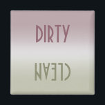 Aimant Lave-vaisselle sale propre<br><div class="desc">Magnet de lave-vaisselle sale/propre ou vide/occupé Avertit d'autres personnes de l'état du lave-vaisselle. Placez cet aimant sobrement élégant et moderne sur votre lave-vaisselle pour faciliter votre vie. Il vous dira si les plats sont sales ou propres. Il servira de rappel rapide lorsque vous devez exécuter la machine et lorsque ce...</div>