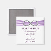Aimant Lavender Infinity Enregistrer l'aimant Date (Recto/Verso)