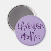 Aimant Lavender Menace (Recto/Verso)