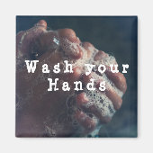 Aimant Laver les mains (Devant)