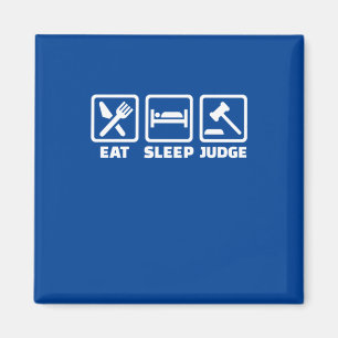 Aimant L'avocat Mange Sleep Juge