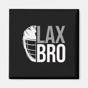 Aimant Lax Bro Drôle Lacrosse Joueur Garçon Enfants
