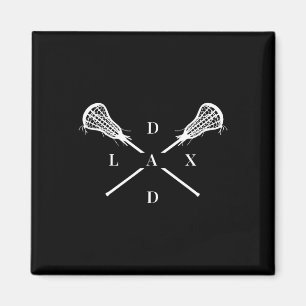 Aimant Lax Papa Mens Chemise De Crosse Pour Lacrosse Papa