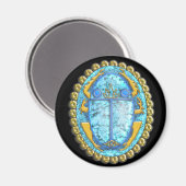 Aimant lazuli scarab (Recto/Verso)