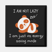 Aimant Lazy Panda Funny (Devant)