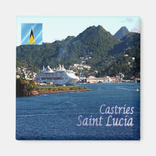 Aimant LC - Sainte-Lucie - Castries