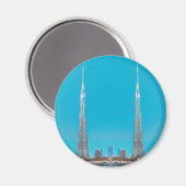 Aimant ldp BURJ KHALIFA - Dubaï - (Recto/Verso)