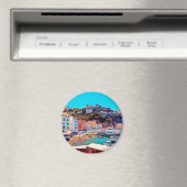 Aimant ldp SORRENTO - panorama - plage - (In Situ (Lave-vaisselle))