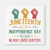 Aimant Le 11° anniversaire de mon indépendance (Devant)