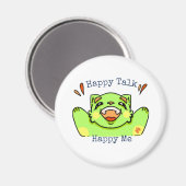 Aimant Le Badge de la Positivité - Pins (Recto/Verso)