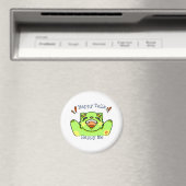 Aimant Le Badge de la Positivité - Pins (In Situ (Lave-vaisselle))
