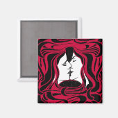 Aimant Le baiser (Recto/Verso)