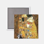 Aimant Le baiser - Boston Terrier #4 (Recto/Verso)