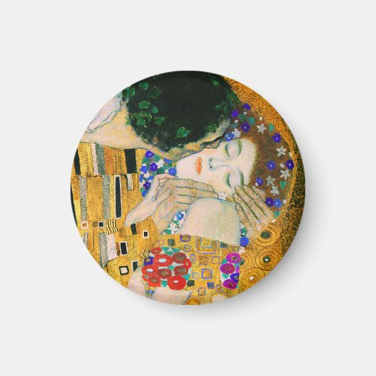 Aimant Le baiser de Gustav Klimt (Devant)