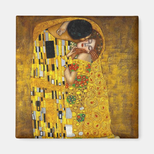 Aimant Le Baiser De Gustav Klimt (Devant)