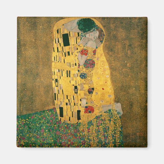 Aimant Le Baiser - Gustav Klimt (Devant)