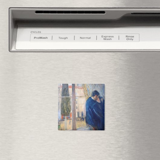 Aimant Le baiser (par Edvard Munch) (In Situ (Lave-vaisselle))