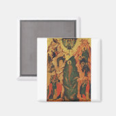 Aimant Le baptême de Jésus-Christ icône byzantine (Recto/Verso)