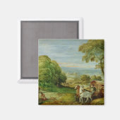 Aimant Le baptême de l'Eunuch éthiopien (Recto/Verso)