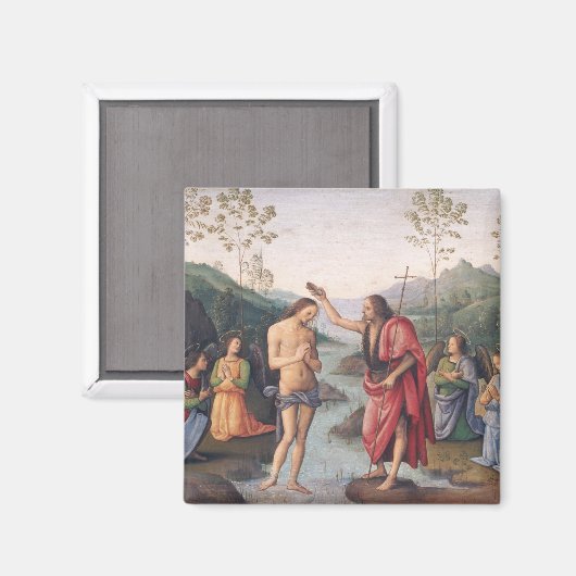 Aimant Le baptême du Christ (Recto/Verso)