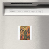Aimant Le baptême du Christ icône byzantine (In Situ (Lave-vaisselle))