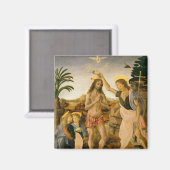 Aimant Le baptême du Christ par Jean le Baptiste (Recto/Verso)
