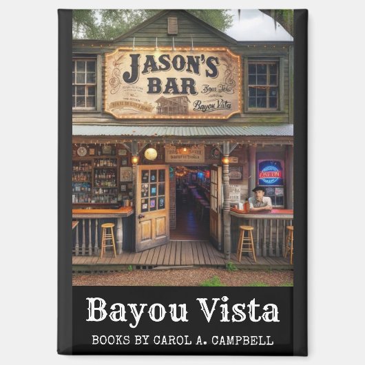 Aimant Le bar de Jason – Collection Southern Psychos (Recto)