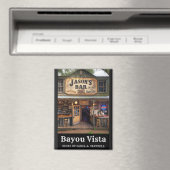 Aimant Le bar de Jason – Collection Southern Psychos (In Situ (Lave-vaisselle))