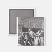 Aimant Le Baron chassa Candide du Château (Recto/Verso)