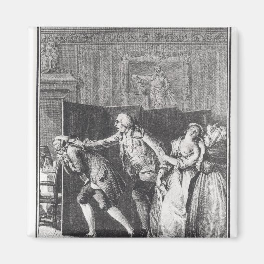 Aimant Le Baron chassa Candide du Château (Devant)