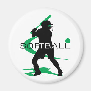 Aimant Le base-ball - pâte lisse
