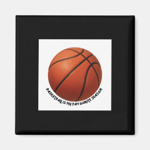 Aimant Le Basket-Ball Est Ma Saison Préférée Active