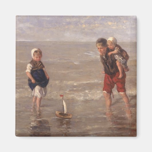 Aimant Le bateau à jouets (Devant)