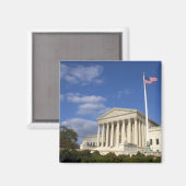 Aimant Le bâtiment de la Cour suprême des États-Unis à (Recto/Verso)