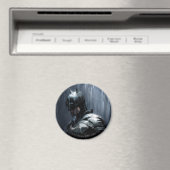 Aimant Le Batman sous la pluie (In Situ (Lave-vaisselle))