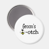Aimant Le bee-otch de Groom (Recto/Verso)