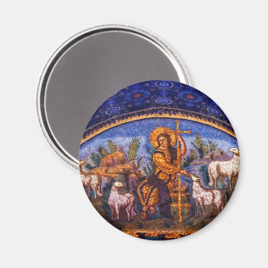 Aimant Le bon berger (Recto/Verso)