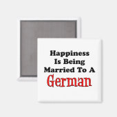 Aimant Le Bonheur Est Marié À L'Allemand (Recto/Verso)
