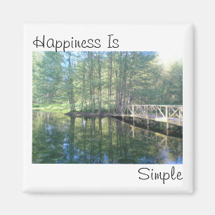 Aimant Le bonheur est simple