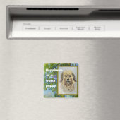 Aimant Le bonheur est un chiot chaud (In Situ (Lave-vaisselle))