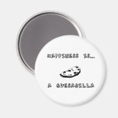 Aimant Le bonheur est une Quesadilla (Recto/Verso)