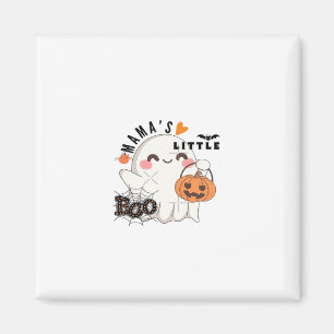 Aimant Le Boo de Maman – Boo Halloween Mignon Kawaii 2025