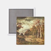 Aimant Le bord de la forêt, 1871 (Recto/Verso)